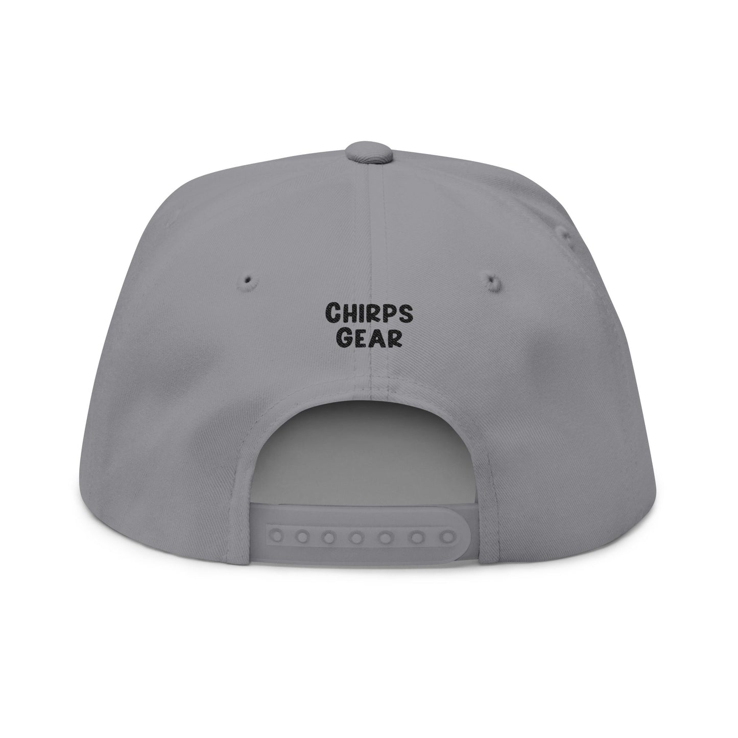 Chirps Flat Bill Cap (Embroidery)