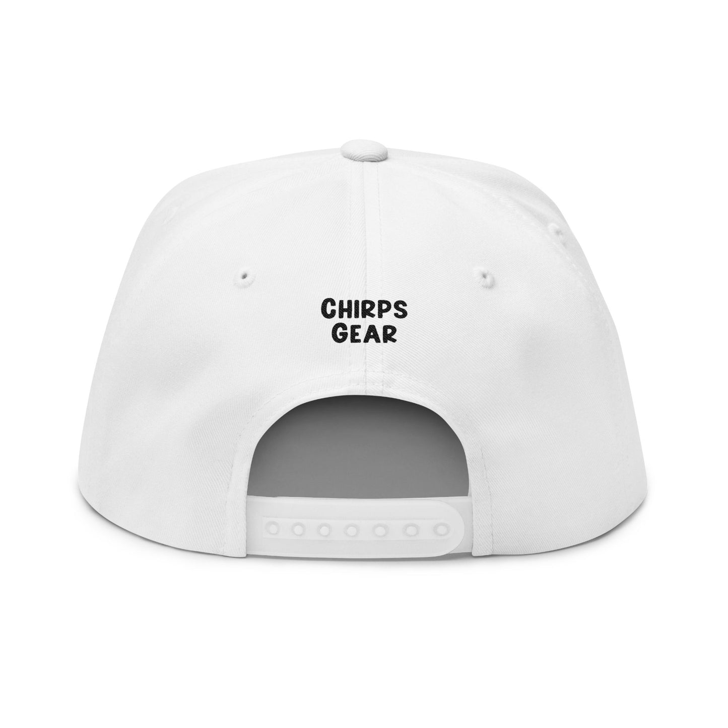 Chirps Flat Bill Cap (Embroidery)